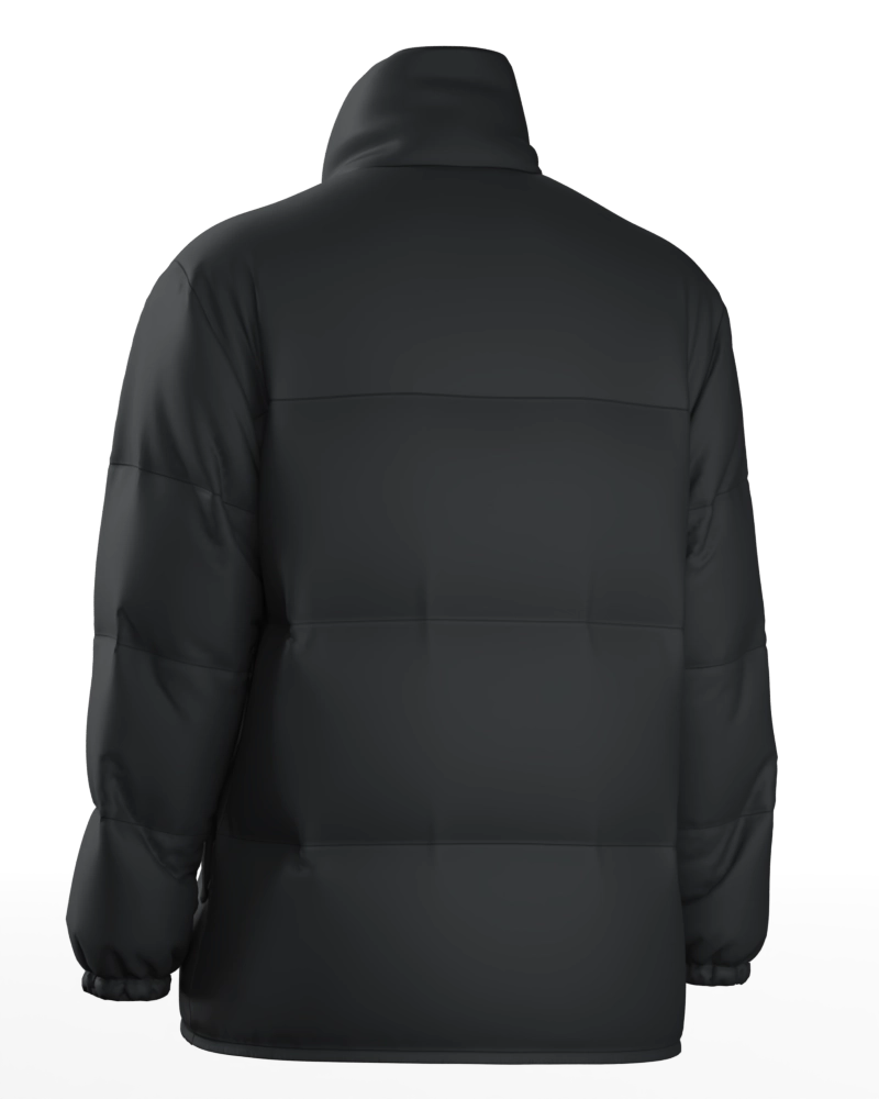 Parka masculino forrado e acolchoado