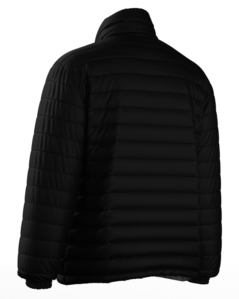 Parka masculino forrado e acolchoado