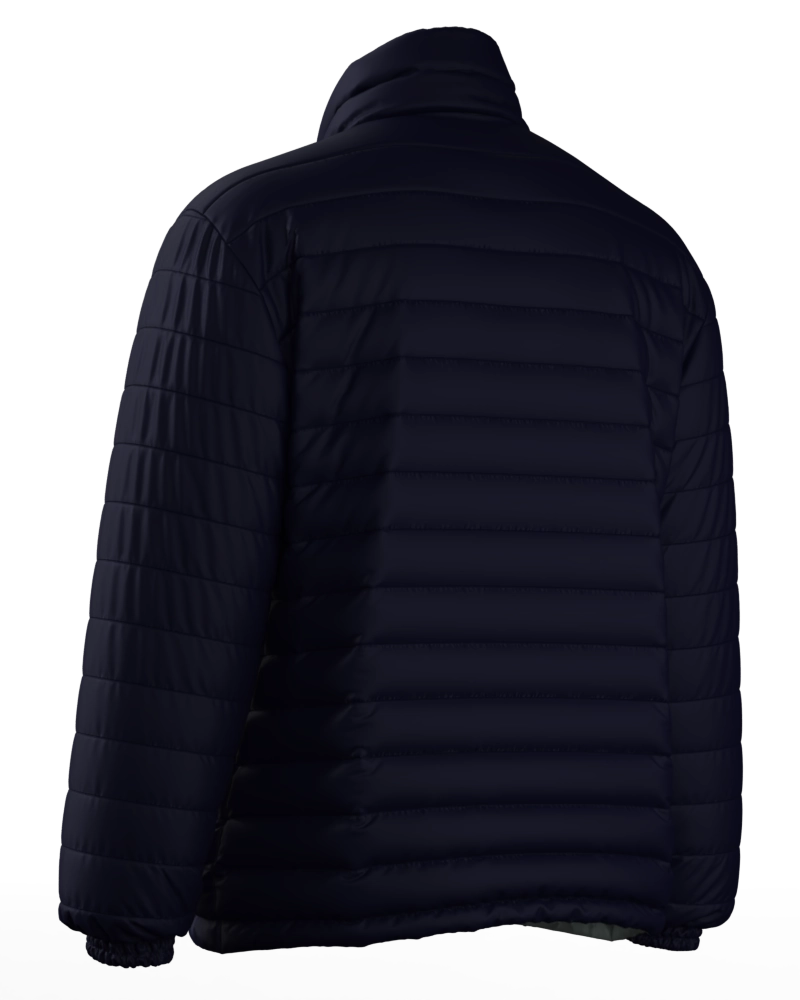 Parka masculino forrado e acolchoado