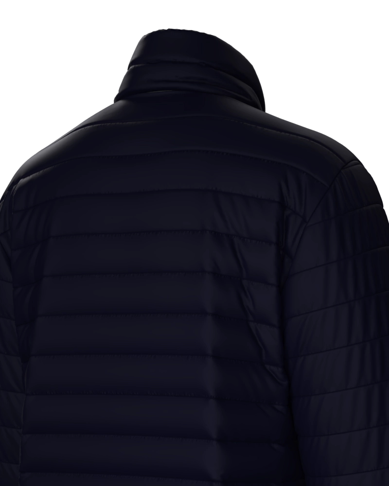 Parka masculino forrado e acolchoado