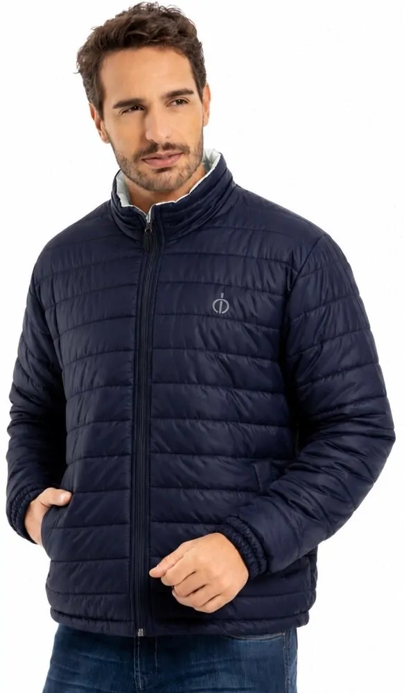 Parka masculino forrado e acolchoado