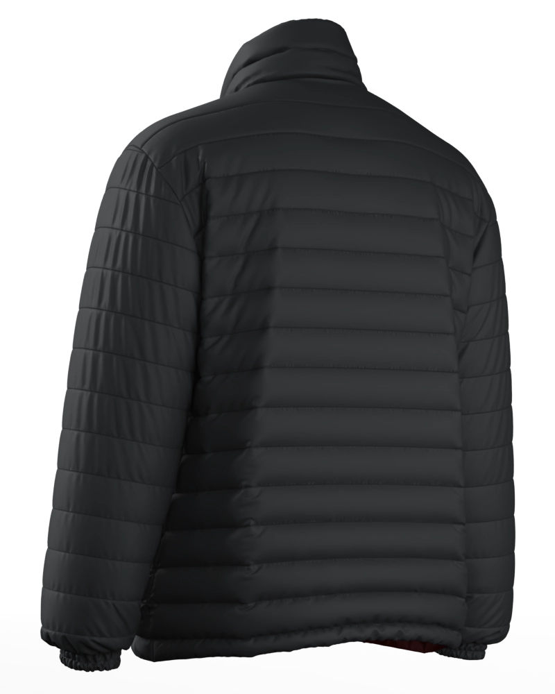 Parka masculino forrado e acolchoado