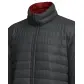 Parka masculino forrado e acolchoado