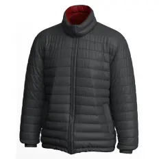 Parka masculino forrado e acolchoado