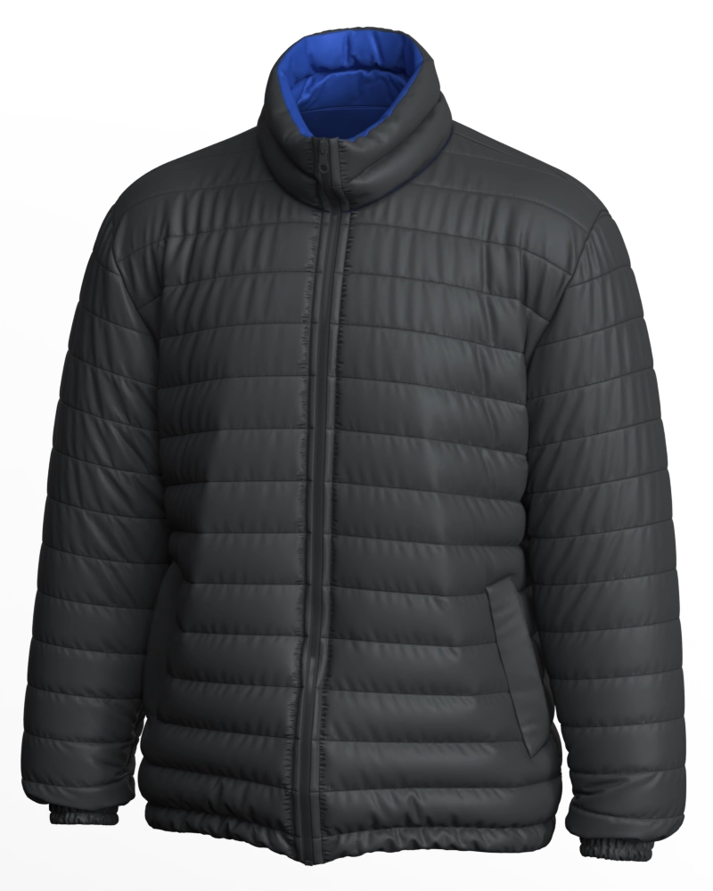 Parka masculino forrado e acolchoado