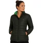 Parka feminino forrado e acolchoado