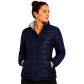 Parka feminino forrado e acolchoado