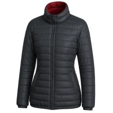Parka feminino forrado e acolchoado