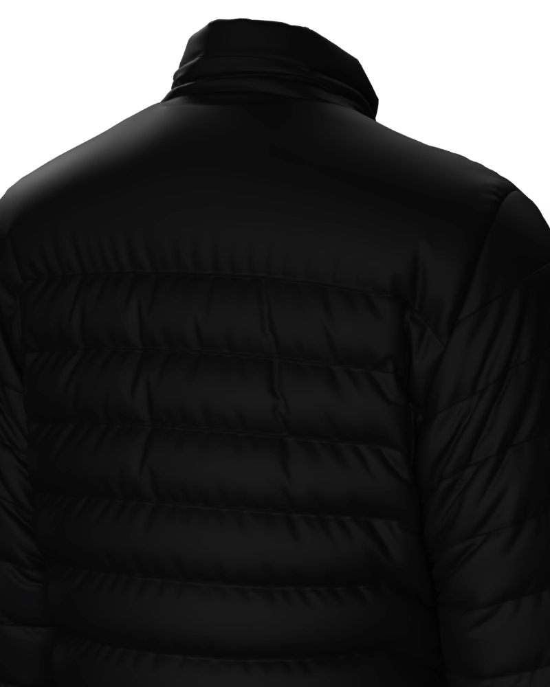 Parka masculino forrado e acolchoado