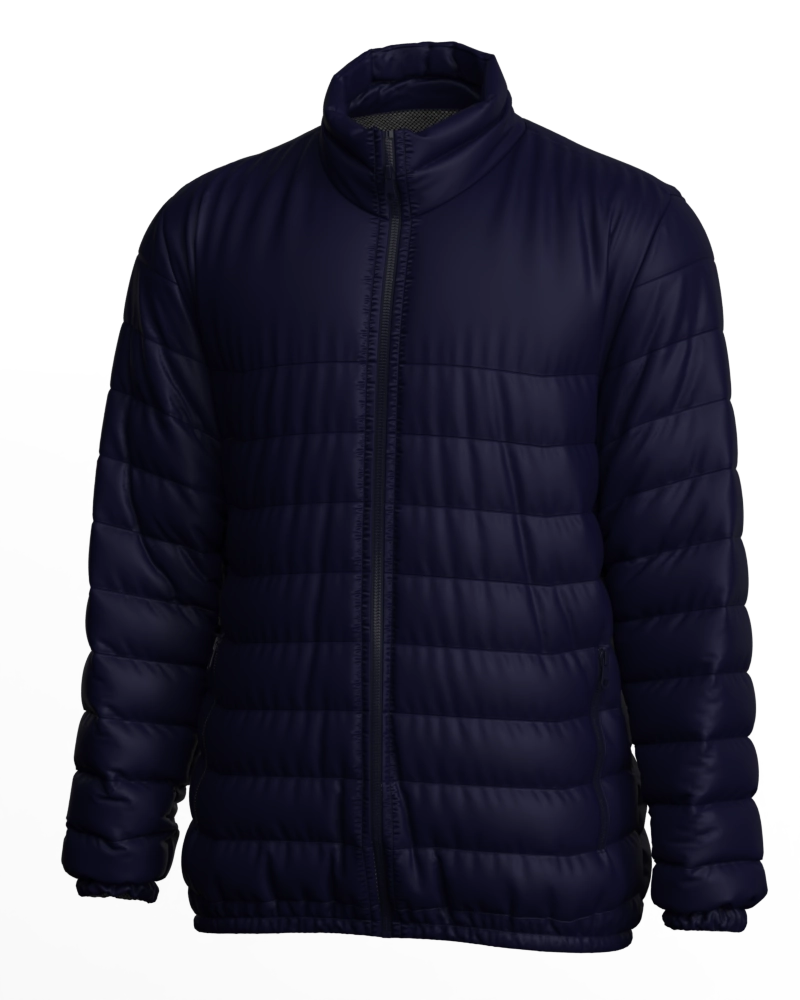 Parka masculino forrado e acolchoado