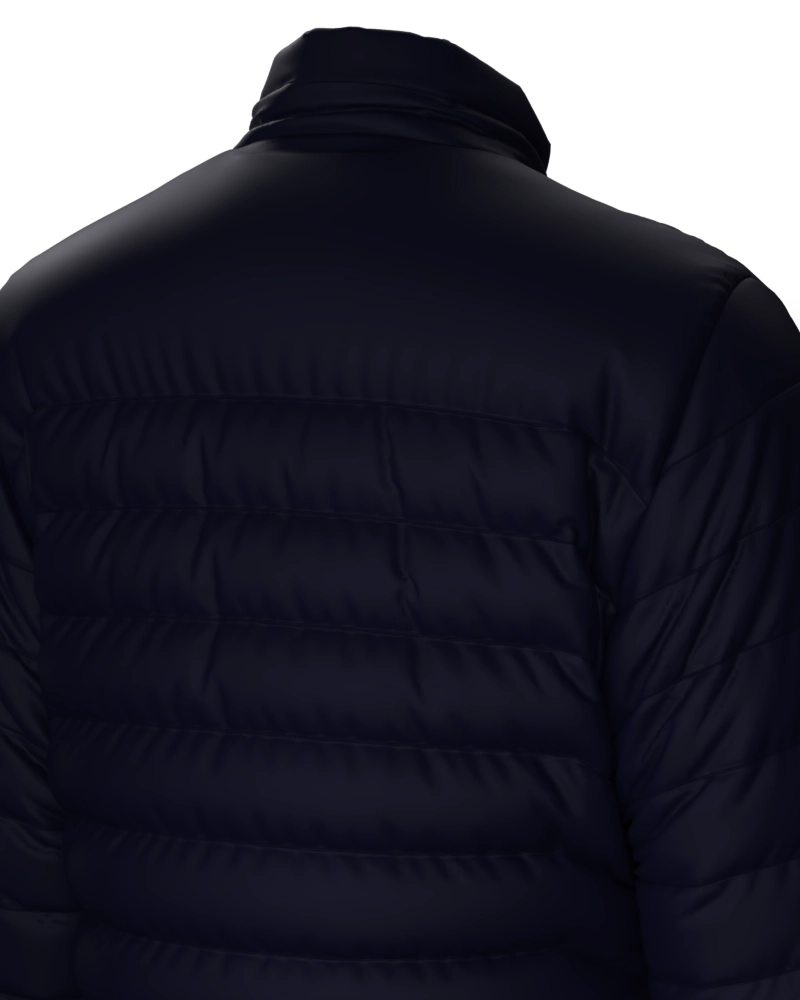 Parka masculino forrado e acolchoado