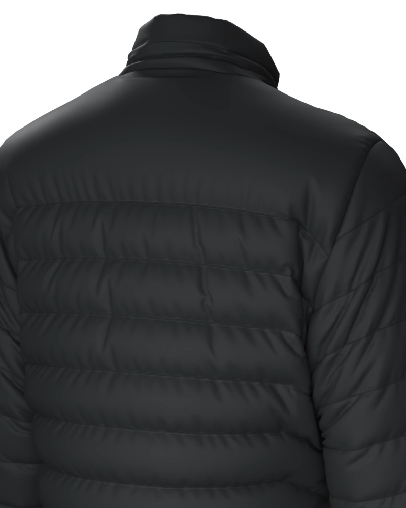 Parka masculino forrado e acolchoado