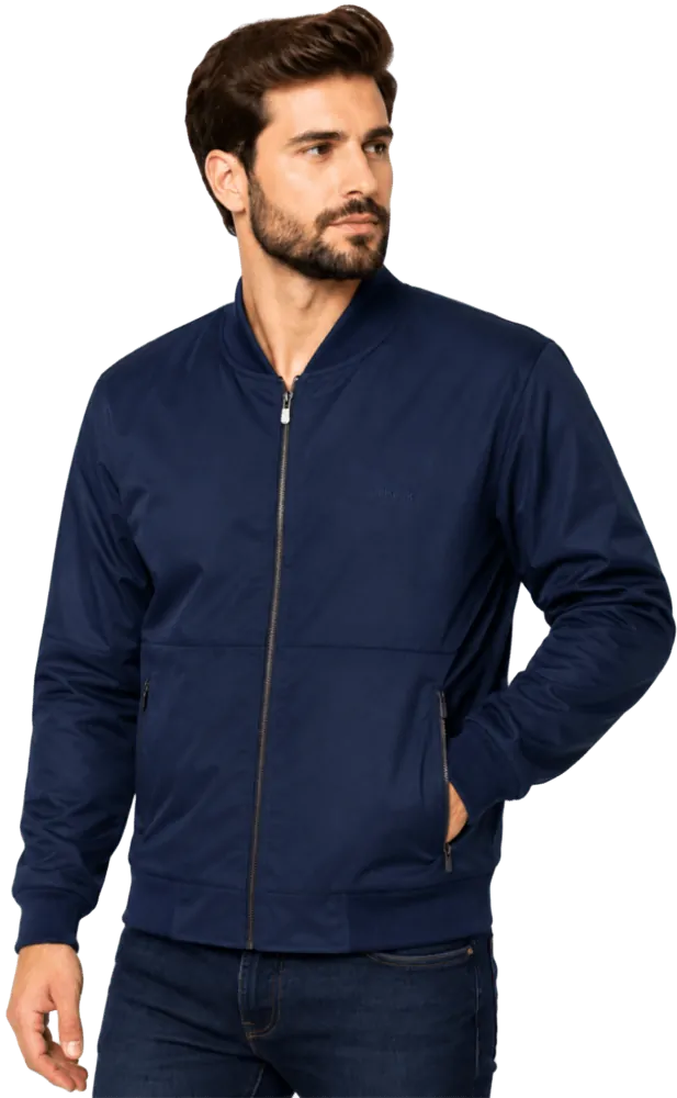Kaban masculino forrado