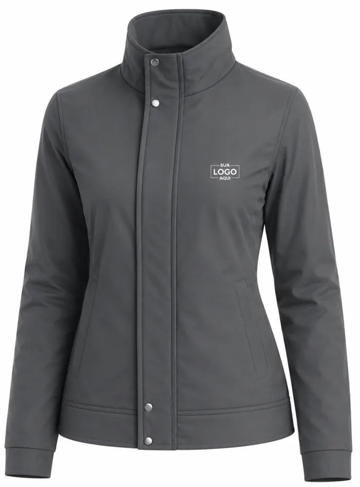 Kaban feminino forrado