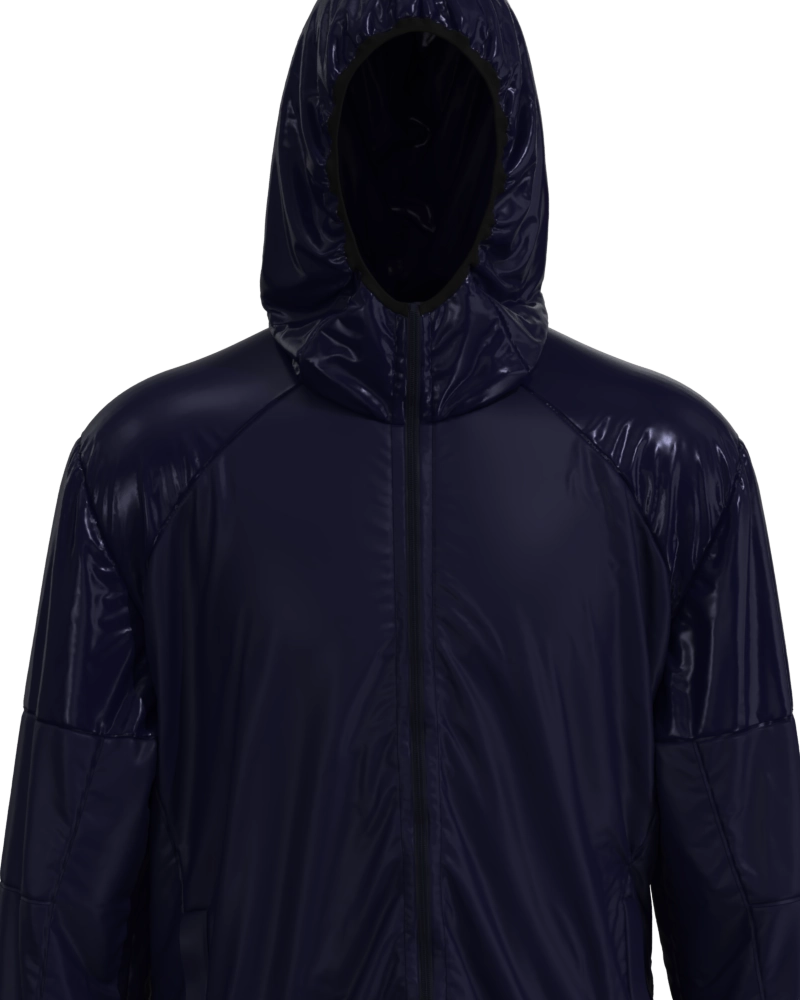 Parka masculino forrado