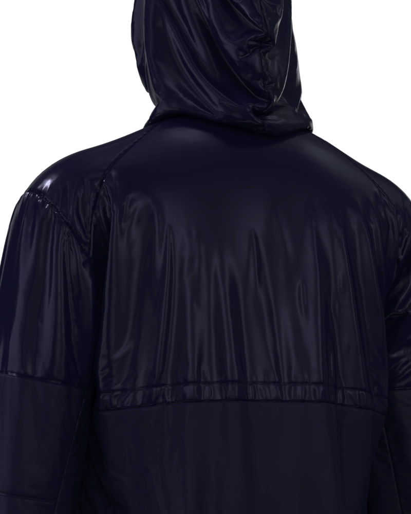 Parka masculino forrado