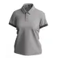 Polo feminina manga curta