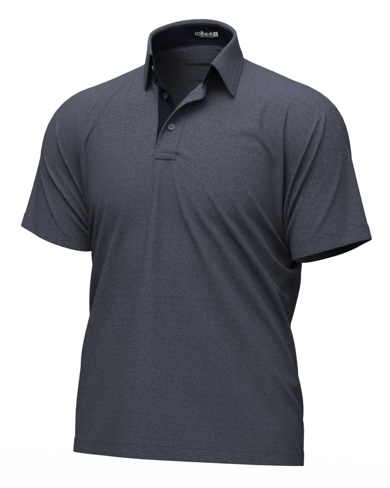 Polo masculina manga curta