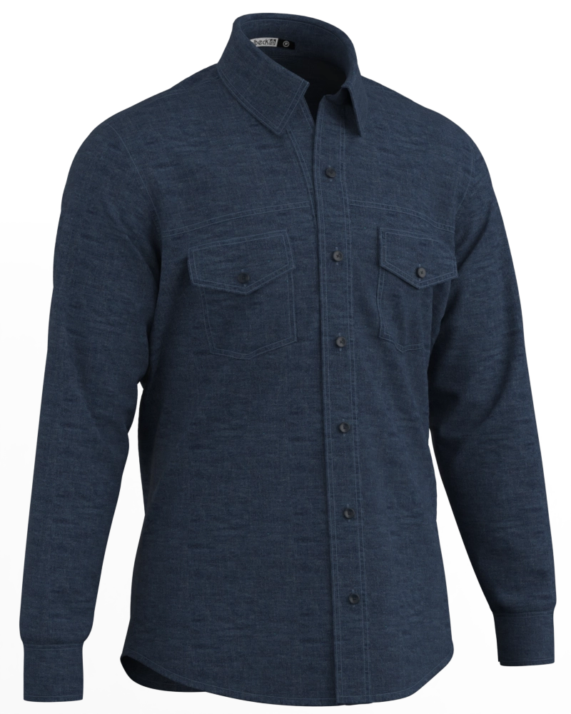 Camisa masculina manga longa