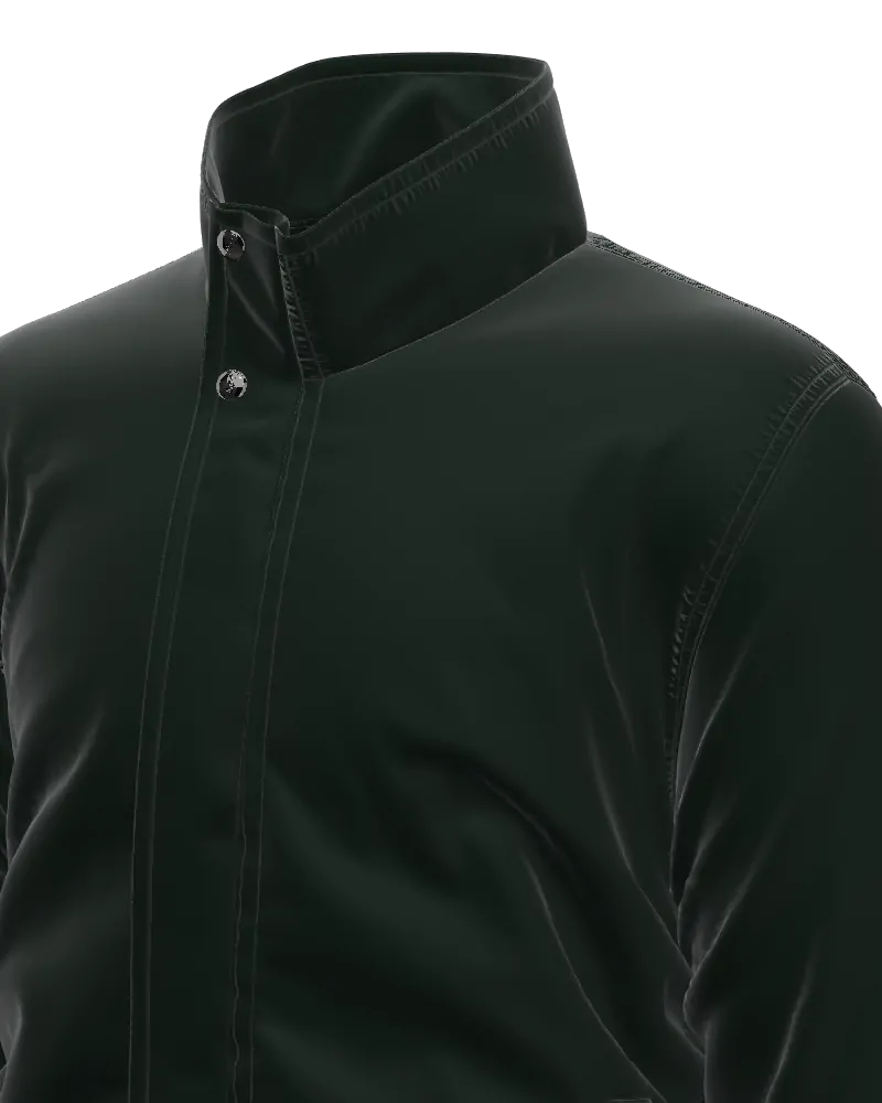 Jaqueta masculina forrada e acolchoada