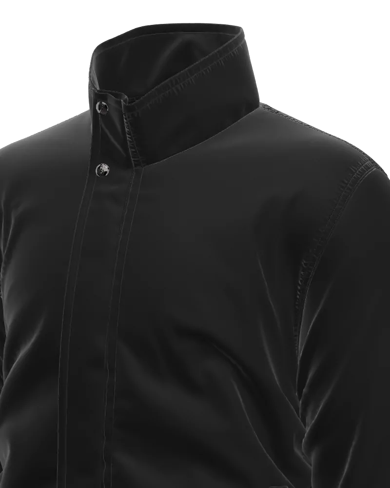 Jaqueta masculina forrada e acolchoada