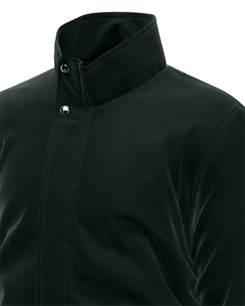 Jaqueta masculina forrada e acolchoada
