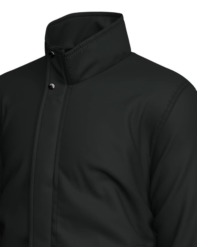 Jaqueta masculina forrada e acolchoada
