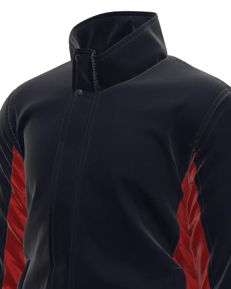 Jaqueta masculina forrada e acolchoada