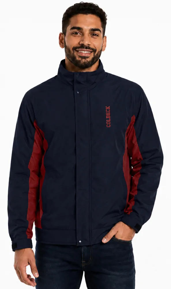 Jaqueta masculina forrada e acolchoada
