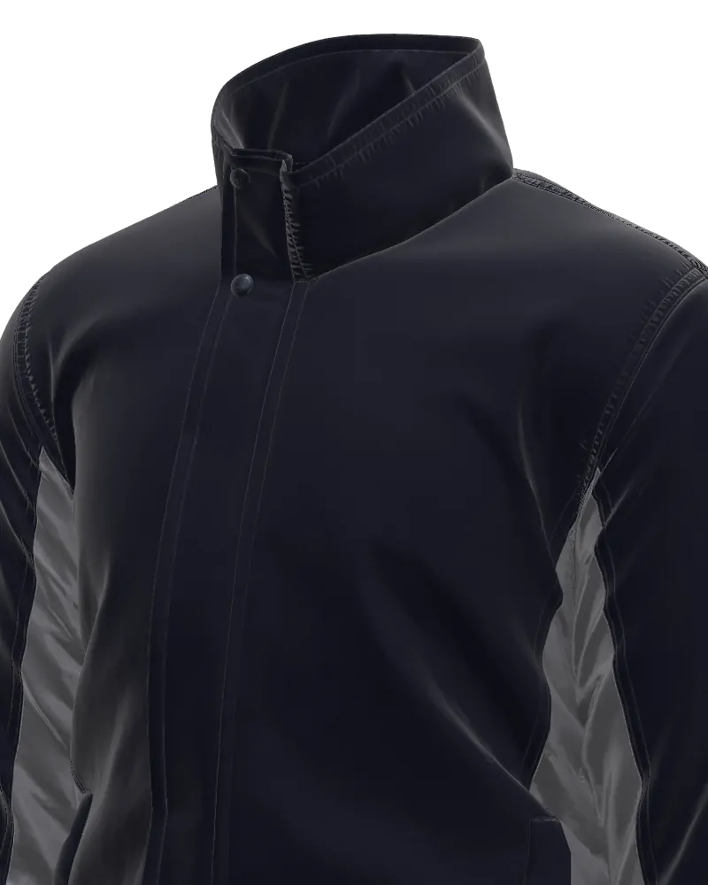 Jaqueta masculina forrada e acolchoada