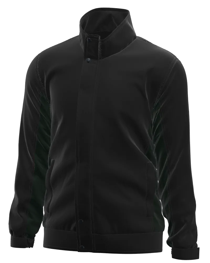Jaqueta masculina forrada e acolchoada
