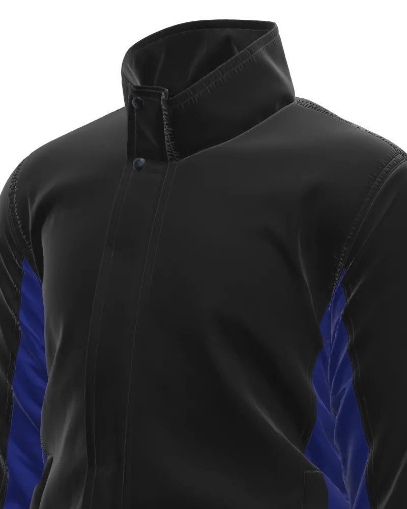 Jaqueta masculina forrada e acolchoada