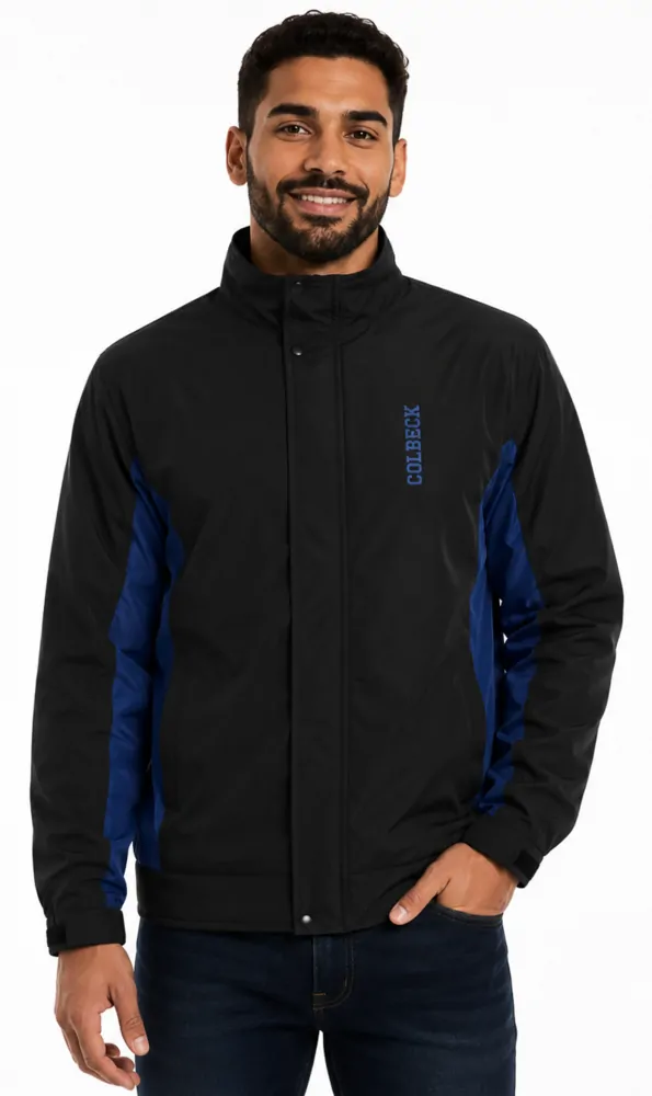 Jaqueta masculina forrada e acolchoada