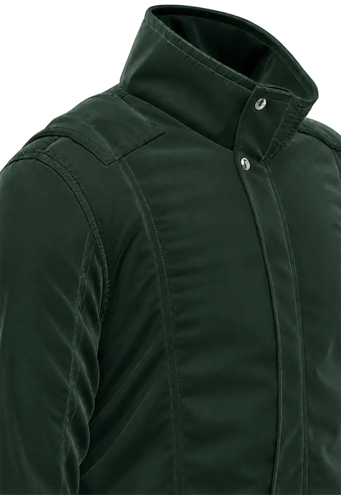 Jaqueta masculina forrada e acolchoada