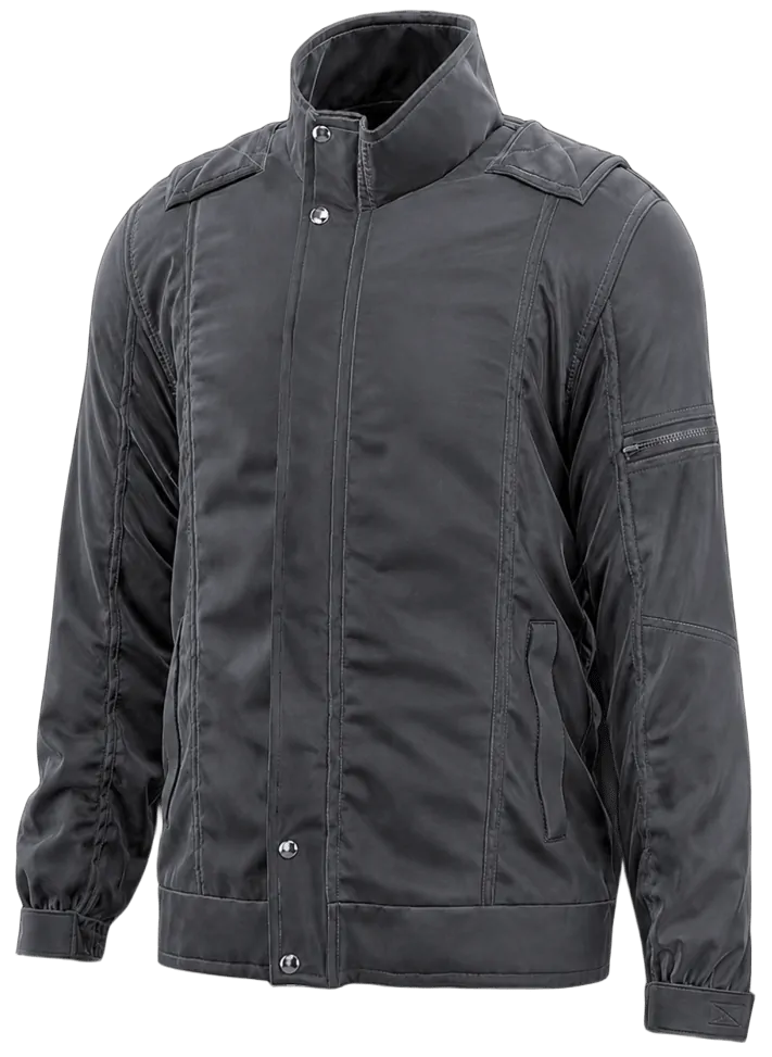 Jaqueta masculina forrada e acolchoada