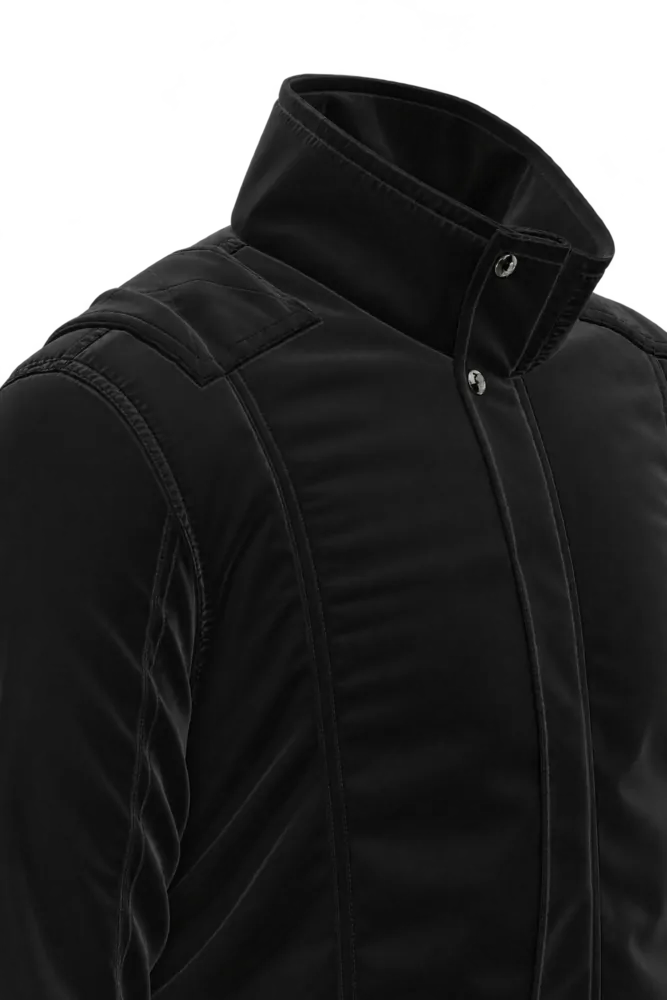 Jaqueta masculina forrada e acolchoada