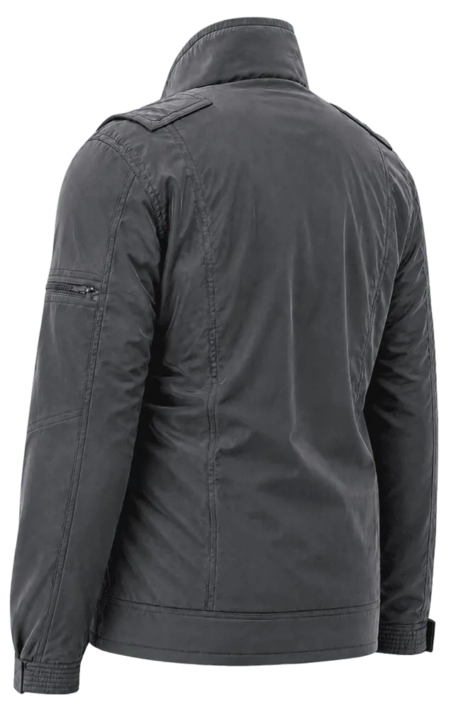 Jaqueta masculina forrada e acolchoada