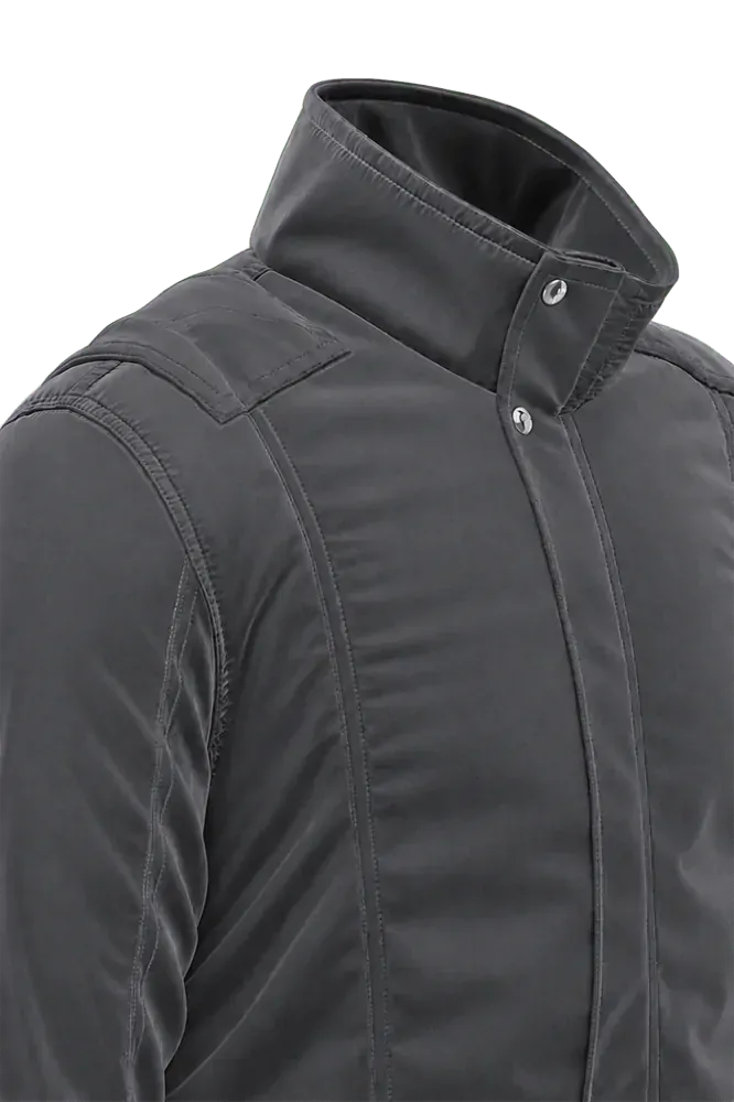 Jaqueta masculina forrada e acolchoada