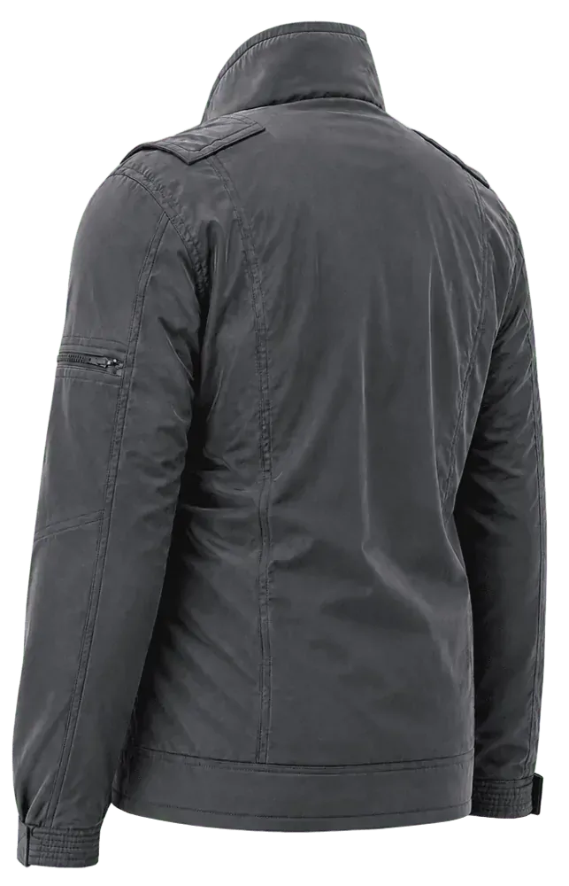 Jaqueta masculina forrada e acolchoada