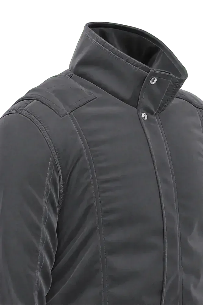 Jaqueta masculina forrada e acolchoada
