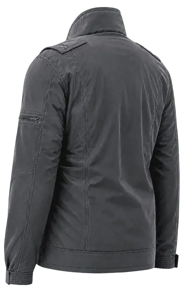Jaqueta masculina forrada e acolchoada