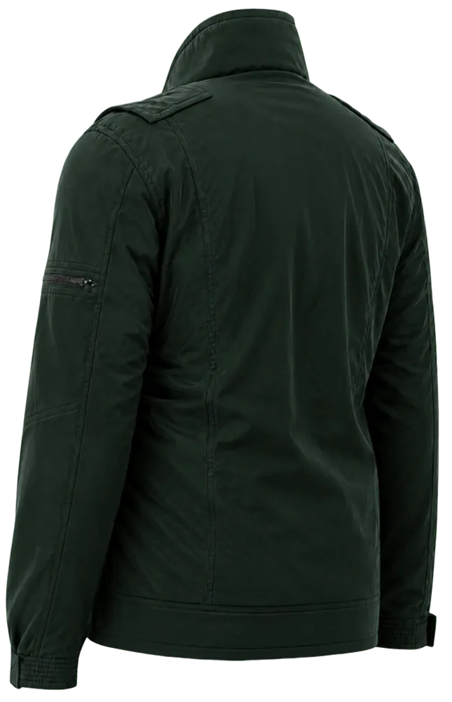 Jaqueta masculina forrada e acolchoada