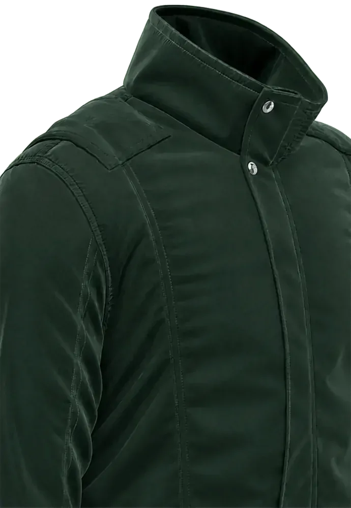 Jaqueta masculina forrada e acolchoada