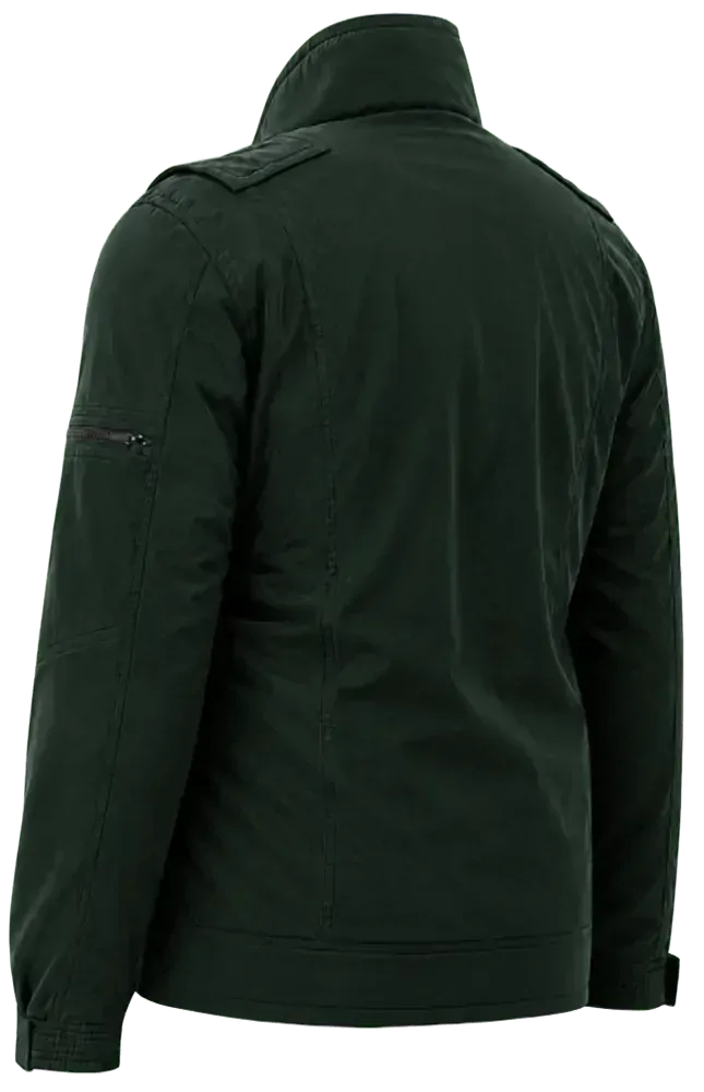 Jaqueta masculina forrada e acolchoada