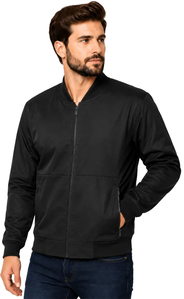 Kaban masculino forrado