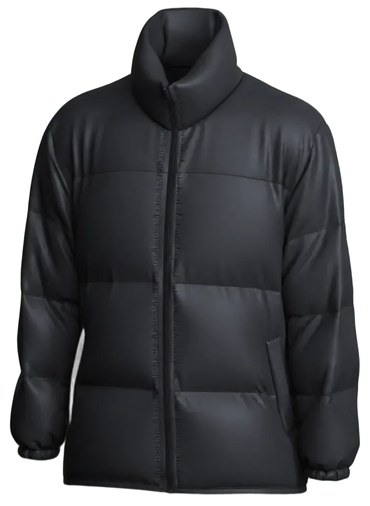 Parka masculino forrado e acolchoado