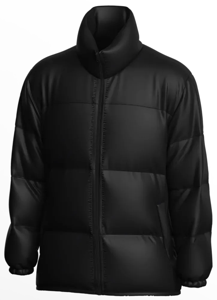 Parka masculino forrado e acolchoado