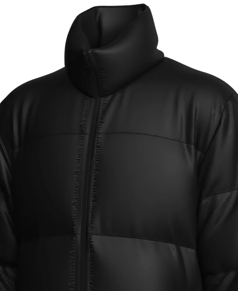 Parka masculino forrado e acolchoado
