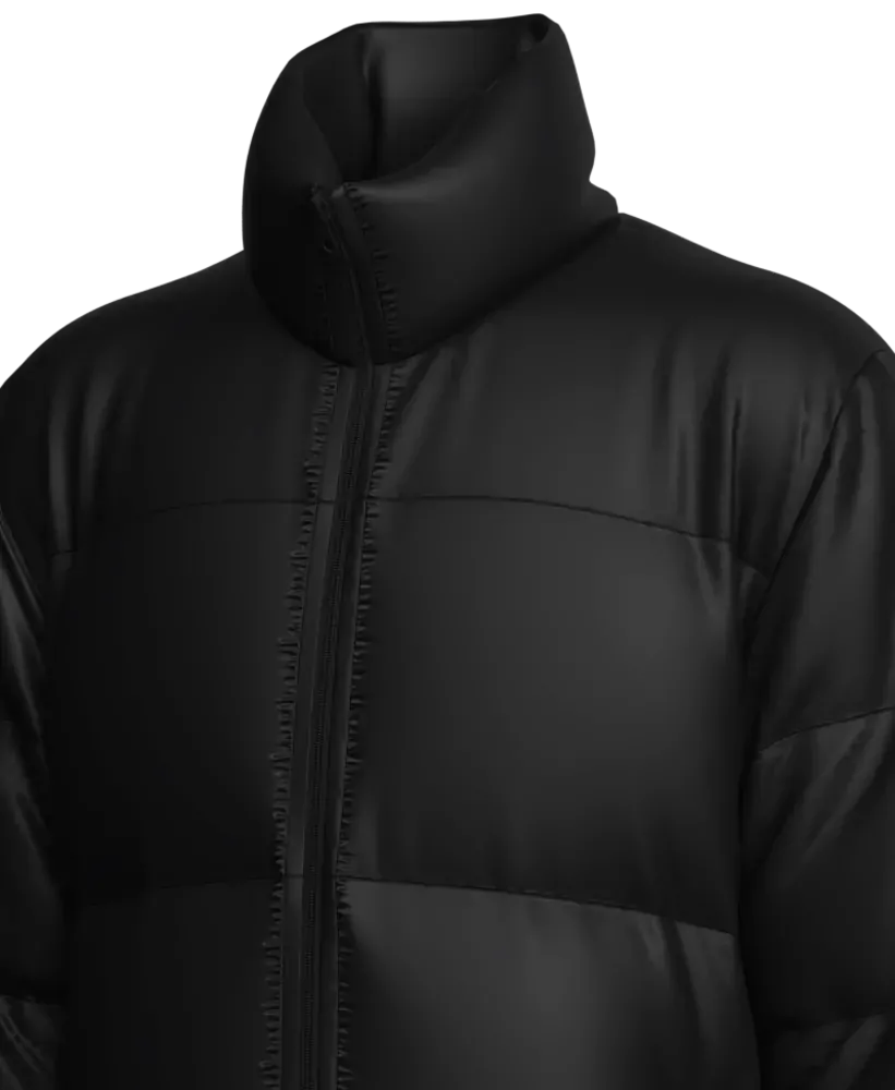Parka masculino forrado e acolchoado