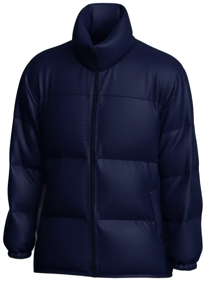 Parka masculino forrado e acolchoado